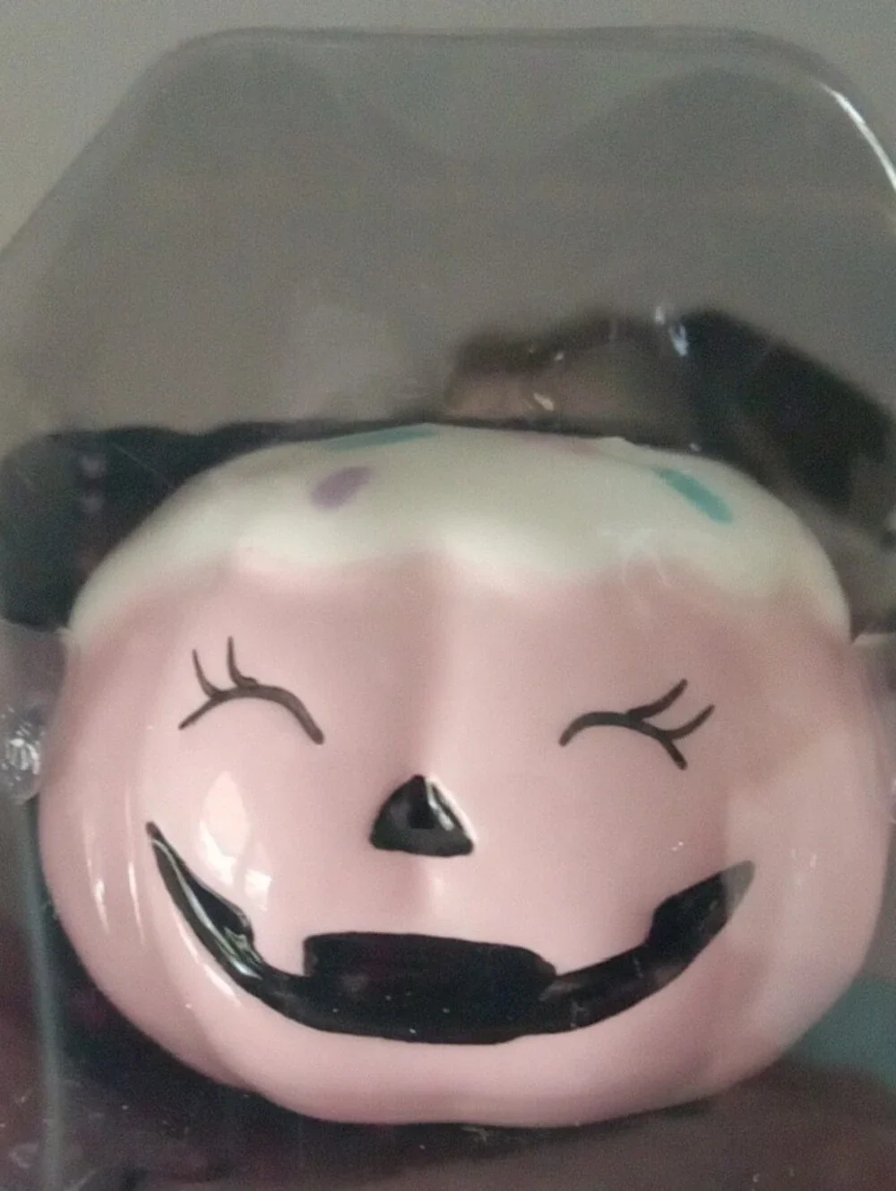 Pink Halloween Pumpkin Salt & Pepper Set